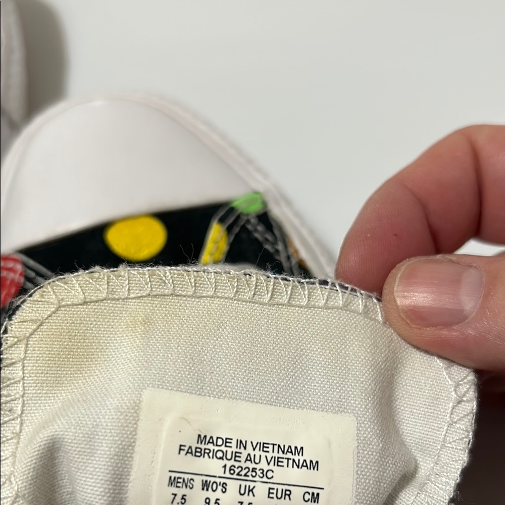 Converse Miley Cyrus Polka Dot Multicolor Unisex Sneakers Women’s 9.5 Men’s 7.5 - Picture 5 of 10